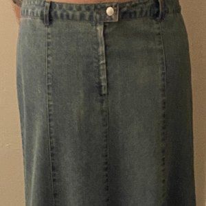 Modest Denim Skirt